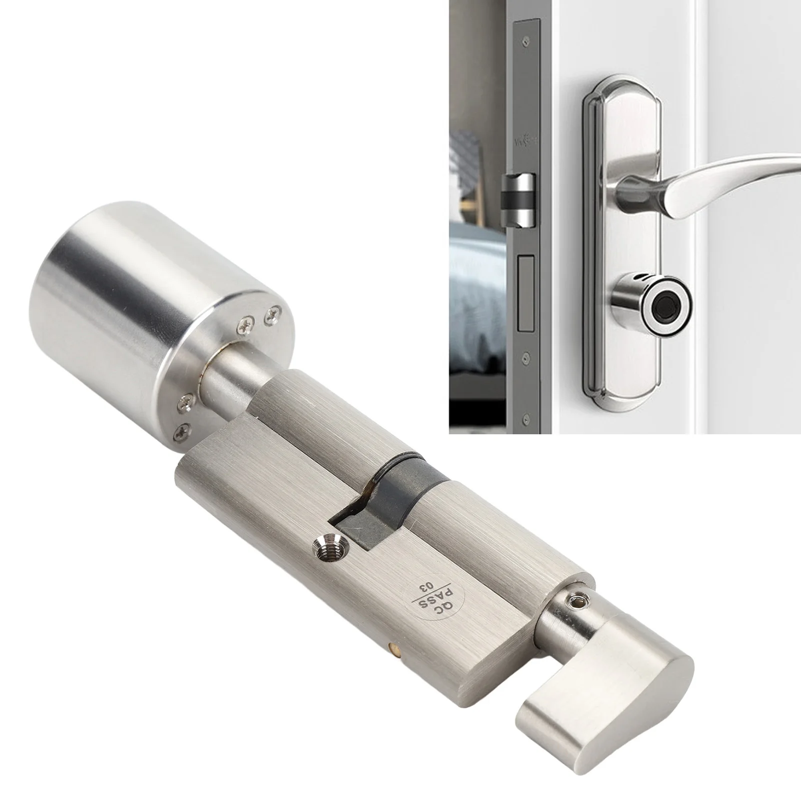 smart-cylinder-lock-rust-resistant-long-standby-fast-recognition-efficient-sturdy-keyless-entry-lock-high-safety-for-household
