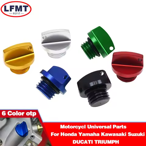 M20*2.5 Oil Filler Cap Plug For Honda CRF 150R 250R 450R 450X 250L/M 1000L CBR 250R 300R 400R 500R 600 929 954 1000 RR VTR 1000