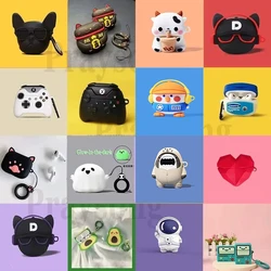 Creatieve Hoes Voor Airpods Pro 2 Case Schattige Hoes Siliconen Capa Voor Airpods 3 2e Funda Mode 3d Cartoon Oplaaddoos Tas