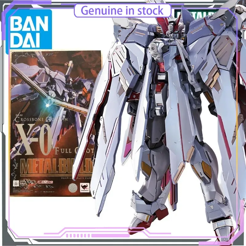 Bandai METAL BUILD Crossbone Gundam X-0 Action Figure Anime Toy Model Kit for Adults Collectors Official Licensed Gundam IP