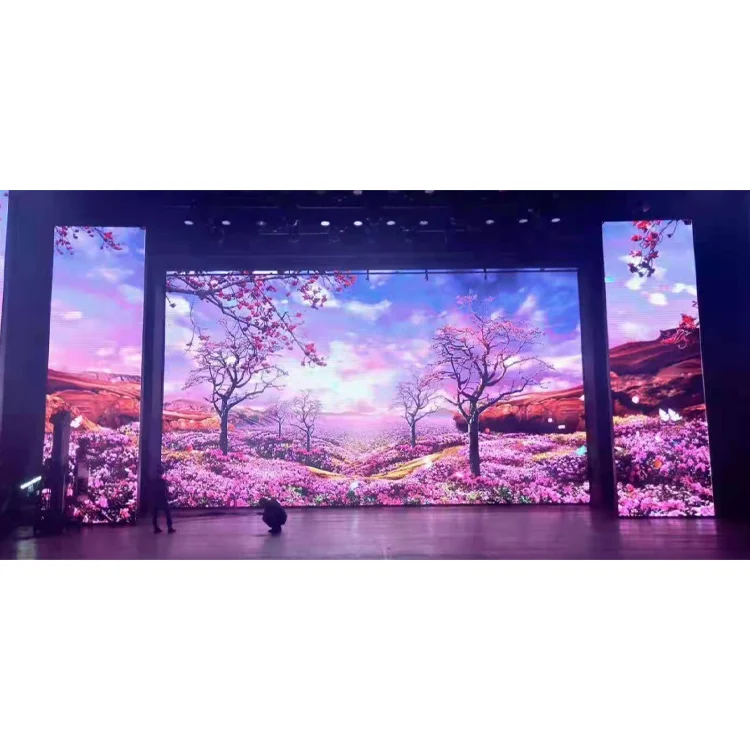 P2.6 P3.9 P3.91 P4.8 Indoor Curved  Wedding Backdrop Turnkey Concert  Video Wall Stage Led Display Panel Screens