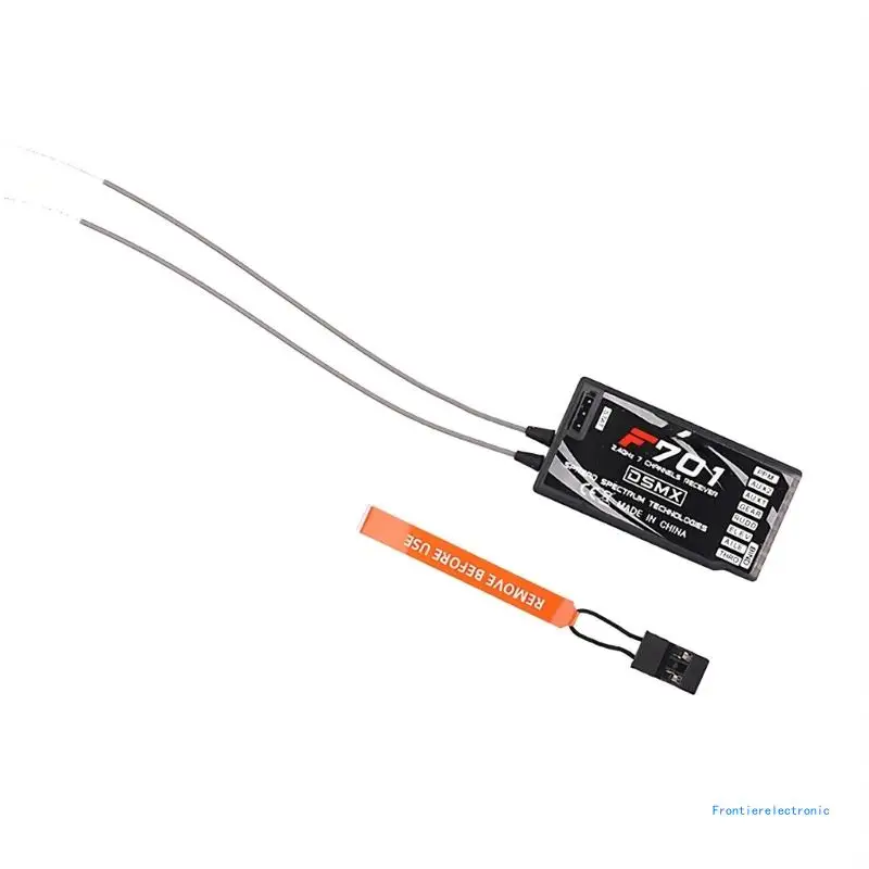 F701 7 Channel Aircraft Receiver SupportPPM DSM2 Replaces AR6210 S603 AR12120 Wide Compatibility Precise DropShipping