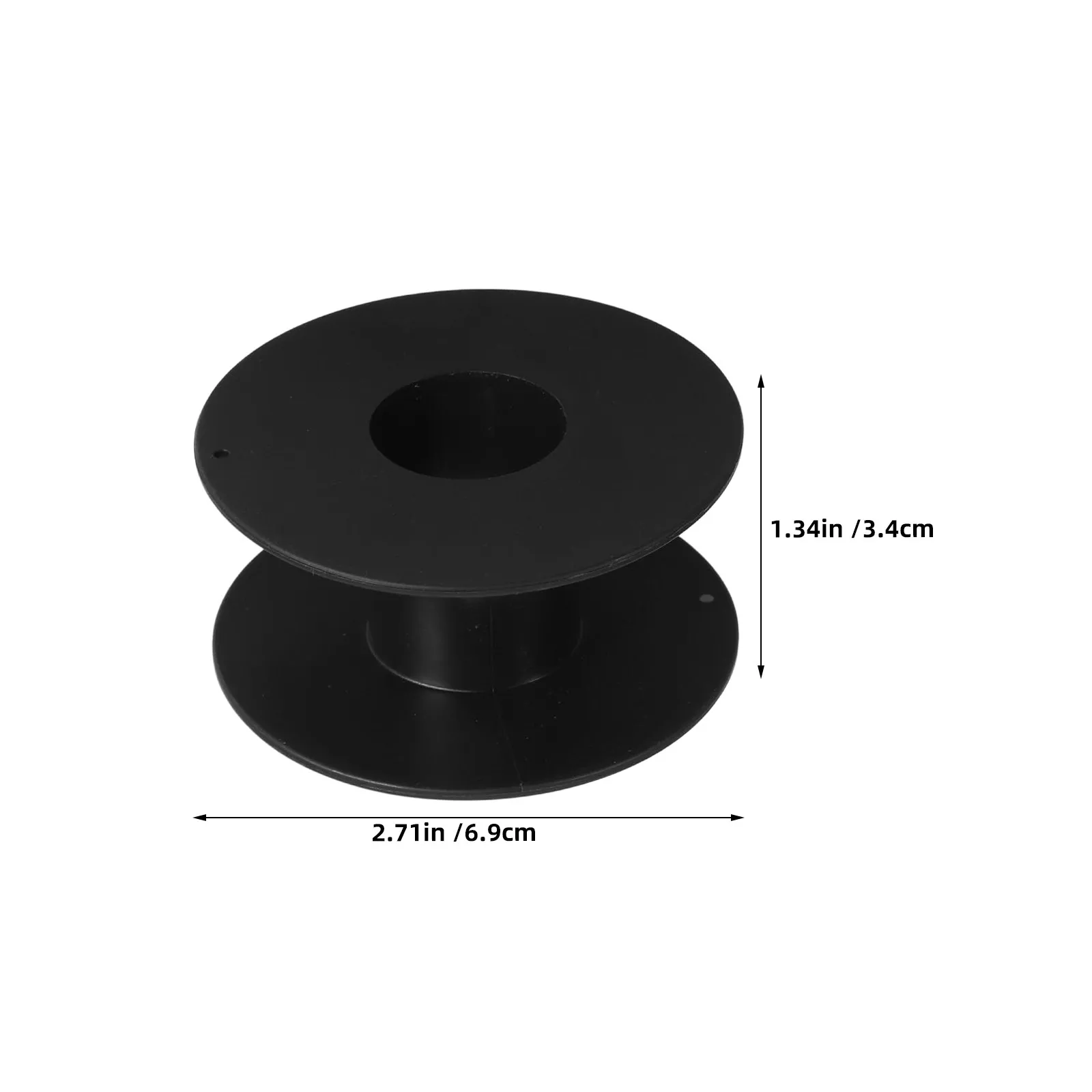 8Pcs Plastic Cable Spool Cord Winder Wire Winding Reel Universal Empty Bobbins for Sewing Embroidery Beading Welding Ribbon Rope