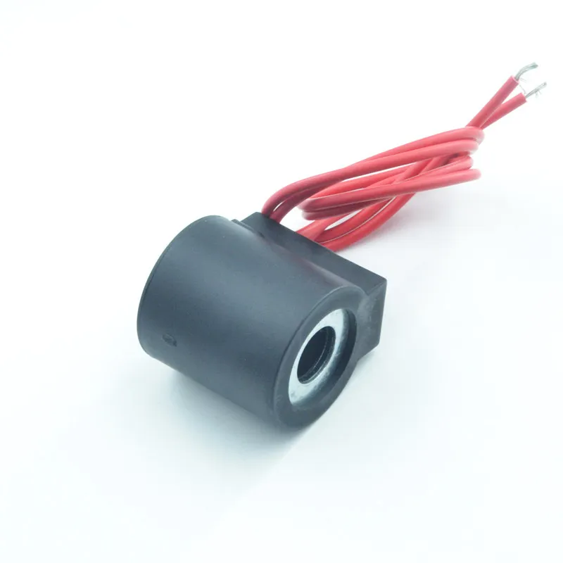 Hydraulic solenoid valve coil DC12V 24V aperture 13mm height 37mm all copper wire waterproof