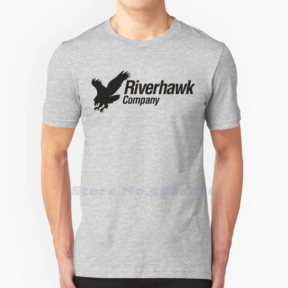 Riverhawk Company Brand Logo High-quality T Shirts Fashion T-shirt New Graphic Tee