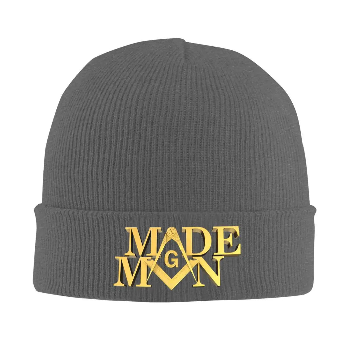 

Freemason Masonic Warm Knitted Cap Fashion Bonnet Hat Autumn Winter Outdoor Beanies Hats for Unisex Adult