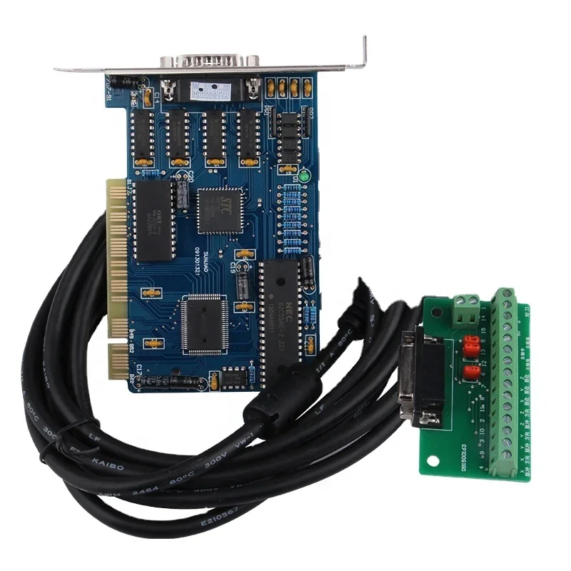 motion control card 3 axis cnc controller board pci card nc studio card nc studio software for cnc