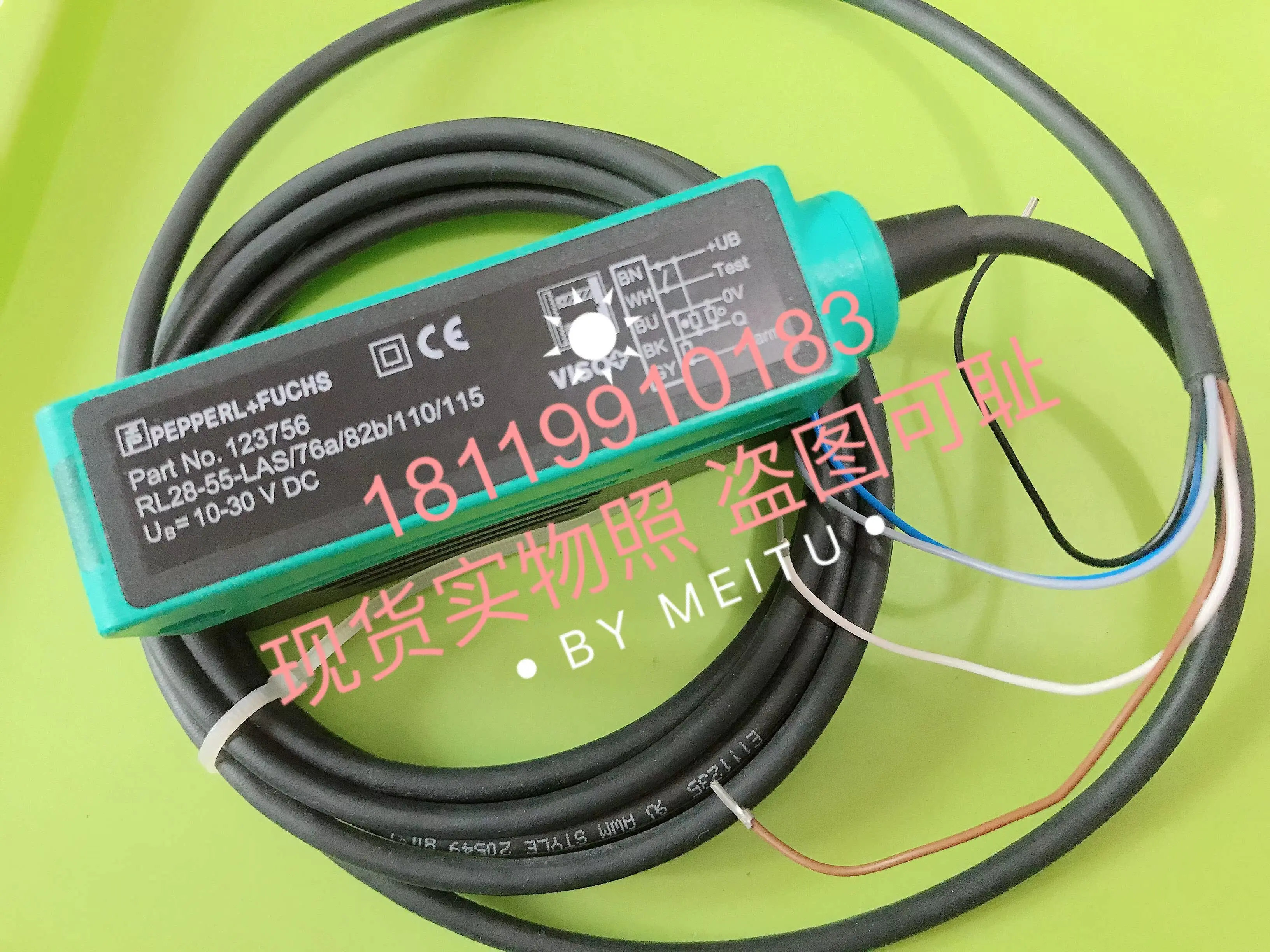 Beijiafu P+F Laser Sensor RL28-55-LAS/76A/82B/110/115 123756 In Stock