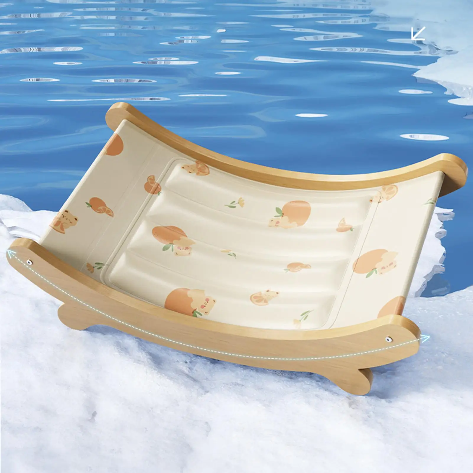 

Dog Cooling Pad Pet Ice Pad Self Cooling Mat For Dog Breathable Cushion Cat Bed Ice Nest Sleeping Pet Supplies For Floor Indoor