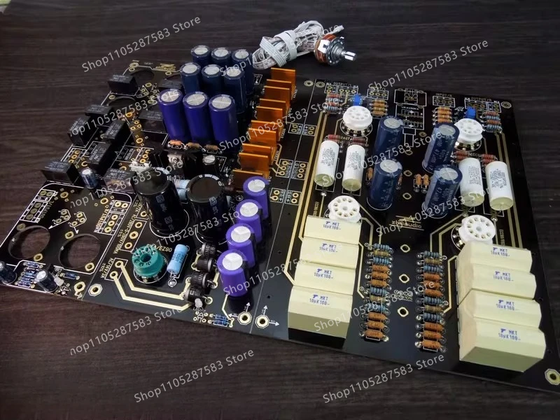 (A11) Line 12au7ecc88 tube balanced preamp board