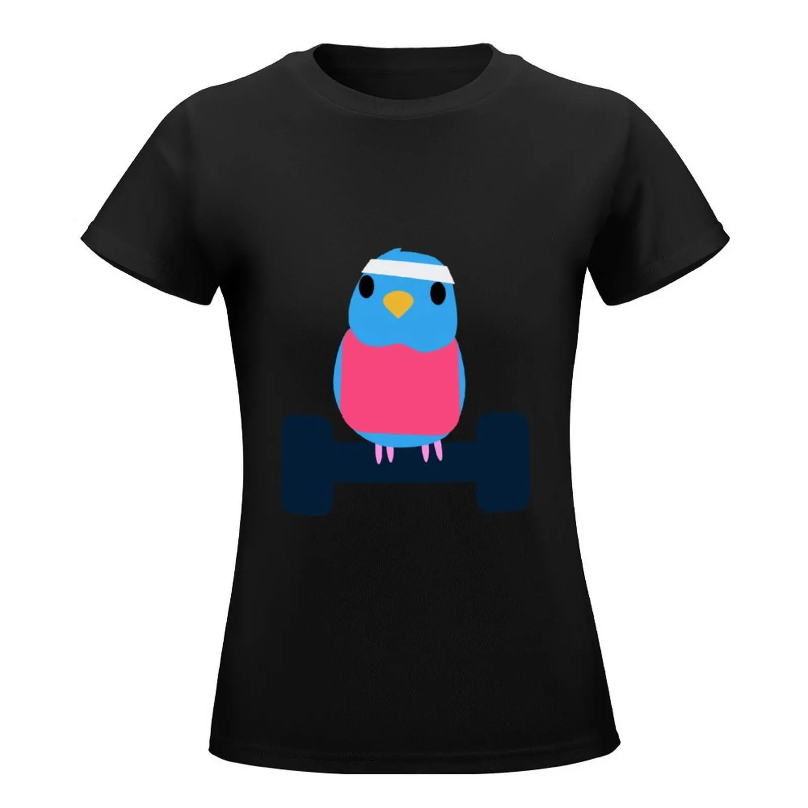 Workout Budgie T-Shirt tees summer top Aesthetic clothing luxury designer clothing Women