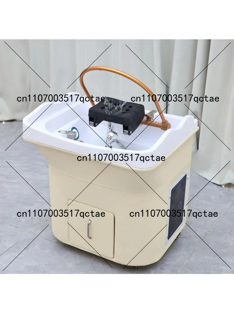 Head SPA Shampoo Basin Hair Salon Head Hydrotherapy Furniture Beauty Health Equipment for Commercial Use or Household