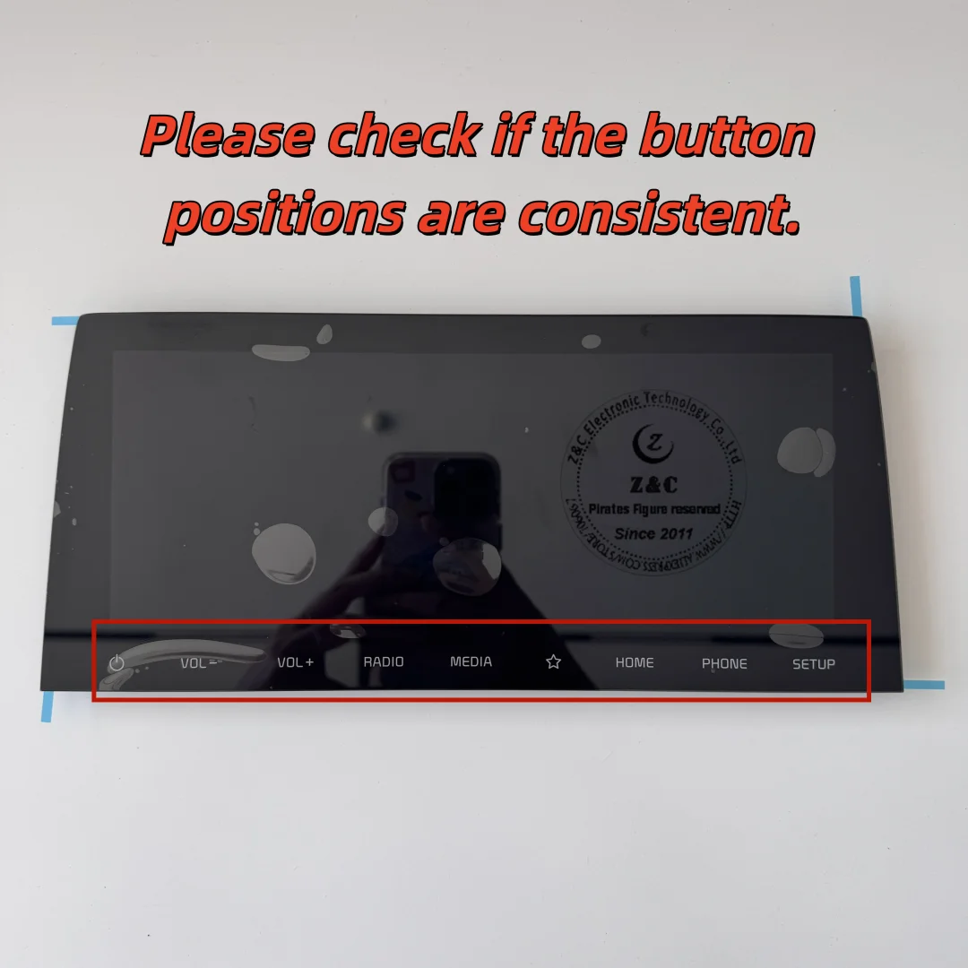 New 10.25 inch C103HAT01.5 LCD Display with Touch Screen Panel for KIA Radio Navigation