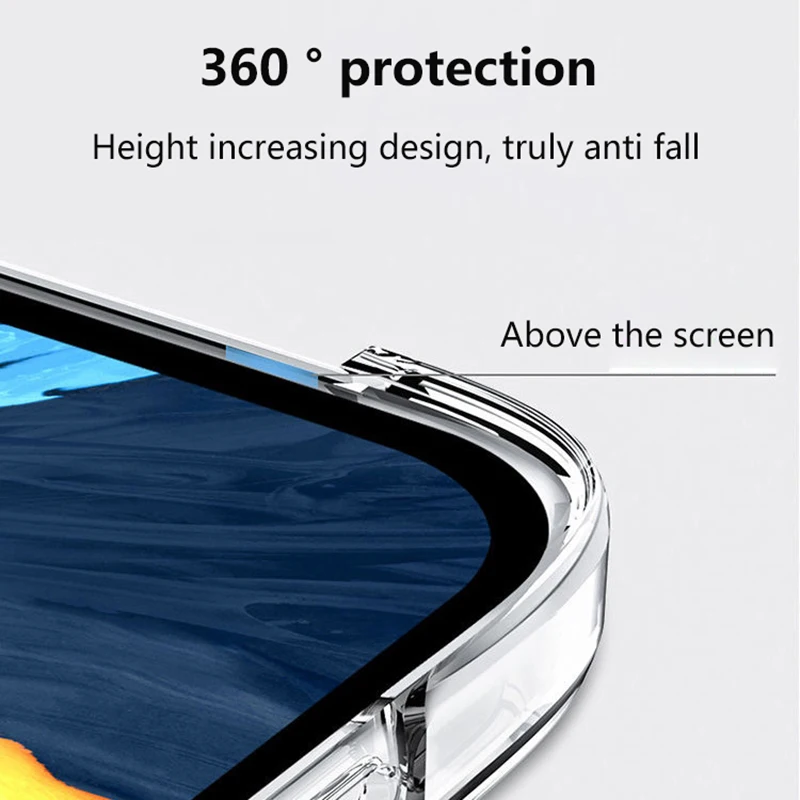 Transparent Airbag Tablet Protective Case Protector For Xiaomi Pad 5/5 Pro/6/6 Pro/6 Max/6S Pro For Redmi Pad Redmi Pad SE