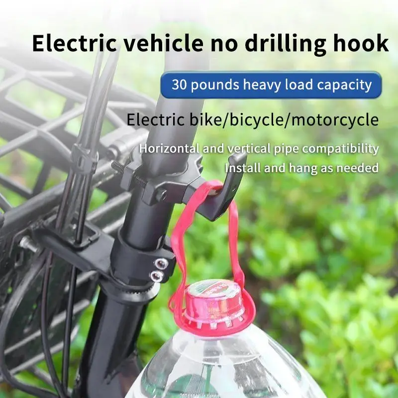 Portable Helmet Storage Hook for Motorcycles Easy Installation Luggage Organizer
