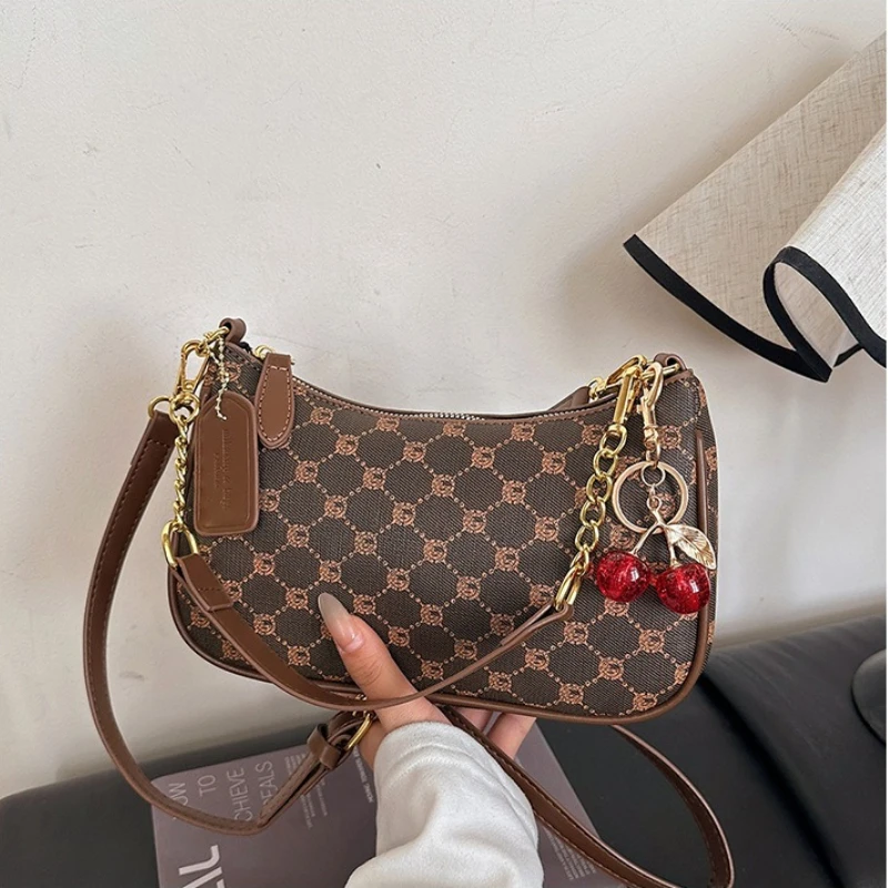 

2026 New Women's Crossbody Bag Fashionable and High-quality Women's Handbag High-end Versatile Girl's Mobile Phone Storage Bag