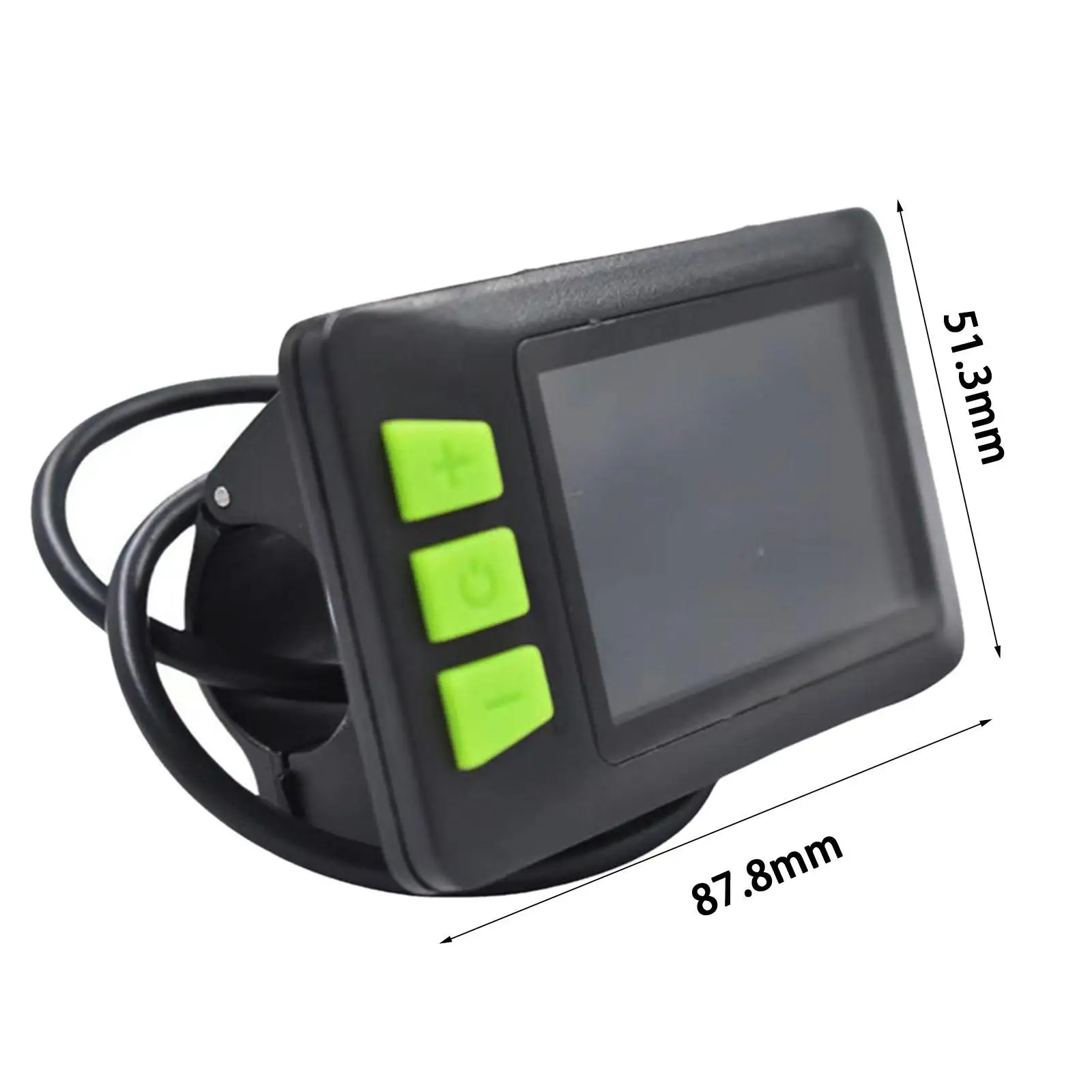 Electric Bike LCD Meter Speed Meter P3C Replacement 5 Pin Handlebar Mounted Dashboard Display Panel Accessory LCD Instrument