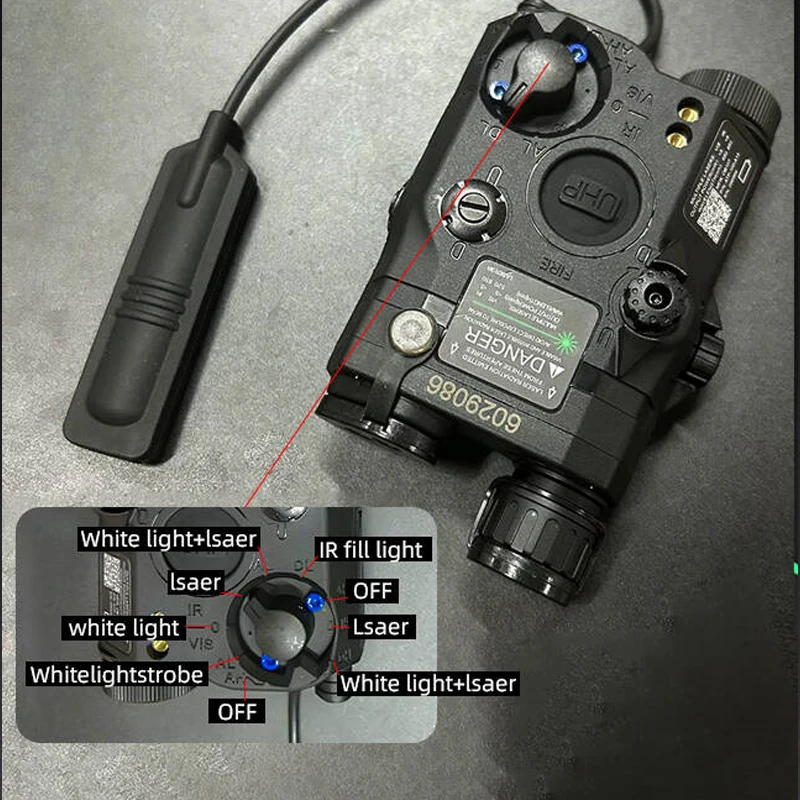 Element PEQ15 Laser-Indikator PEQ 15 Laser-Box M600C Taschenlampe Doppelsteuerung Rat Tail M300 Taktische Taschenlampe – Detail 4