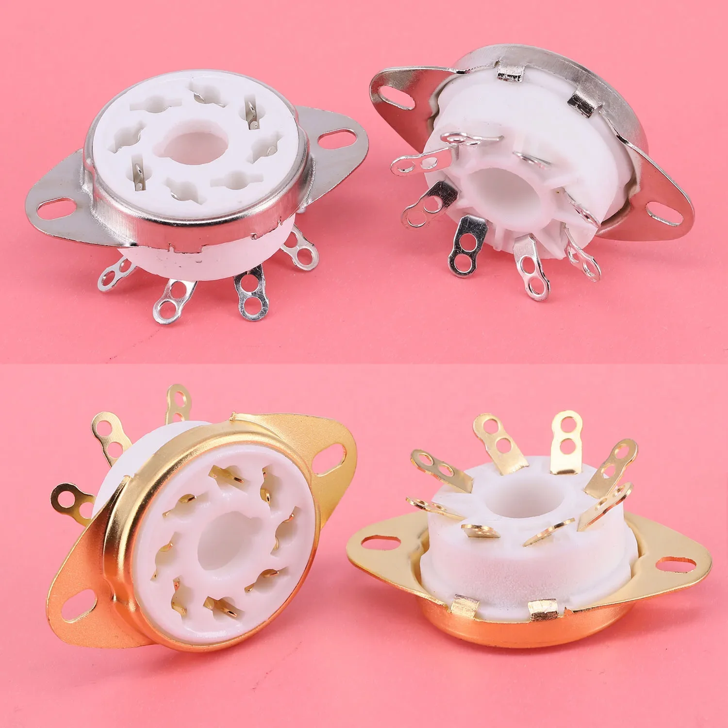 1 قطعة 8Pin K8A أوكتال السيراميك صمام أنبوب المقبس ل HIFI الصوت EL34 KT88 KT66 5AR4 6L6 6CA7 6SL7 6SN7 GZ34 274B 6V6 6N8P أنبوب أمبير #1