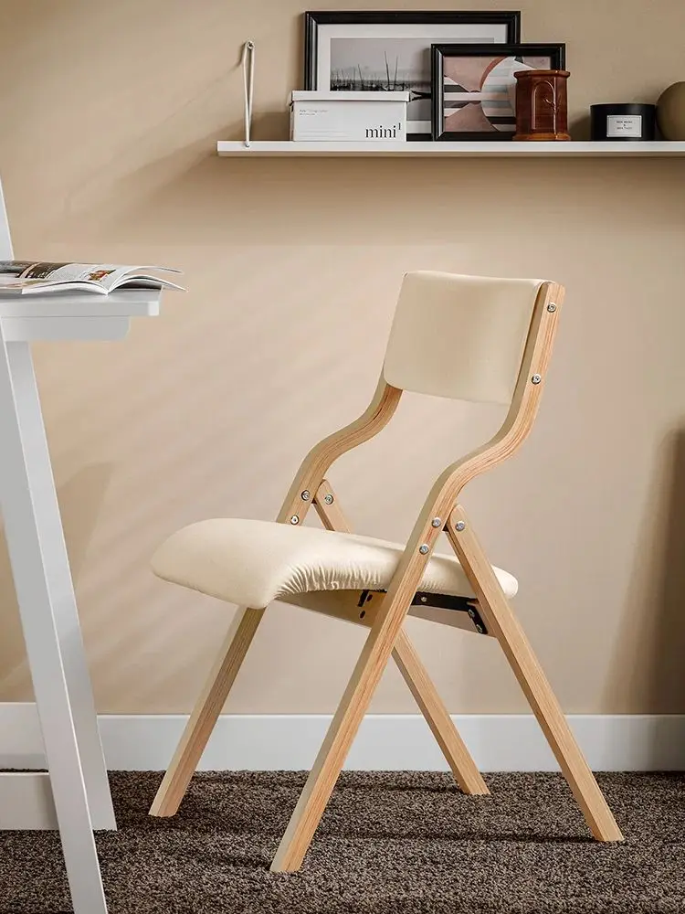 SoBuy FST40x2 Lot de 2 chaises pliantes en bois, chaises ergonomiques rembourrées pour cuisine et salle à manger, chaise pliante pour balcon et bureau