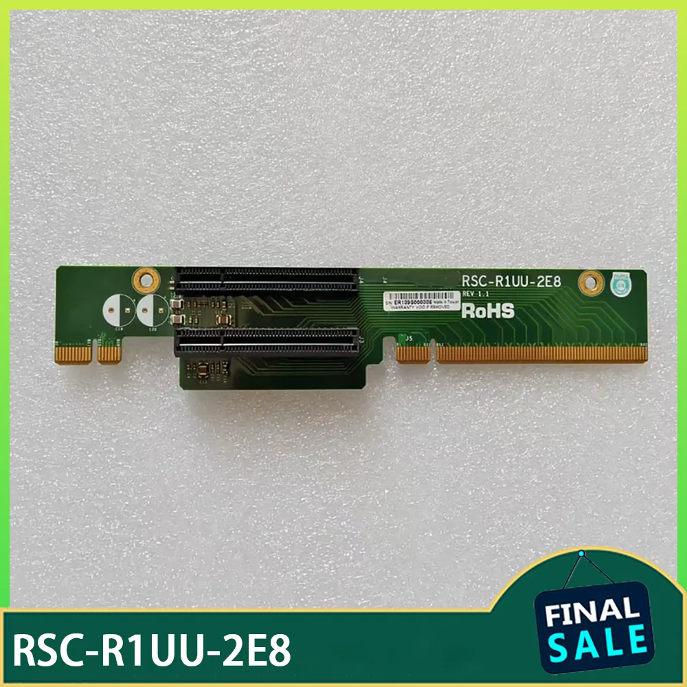 The PCIe Transfer card RSC-R1UU-2E8