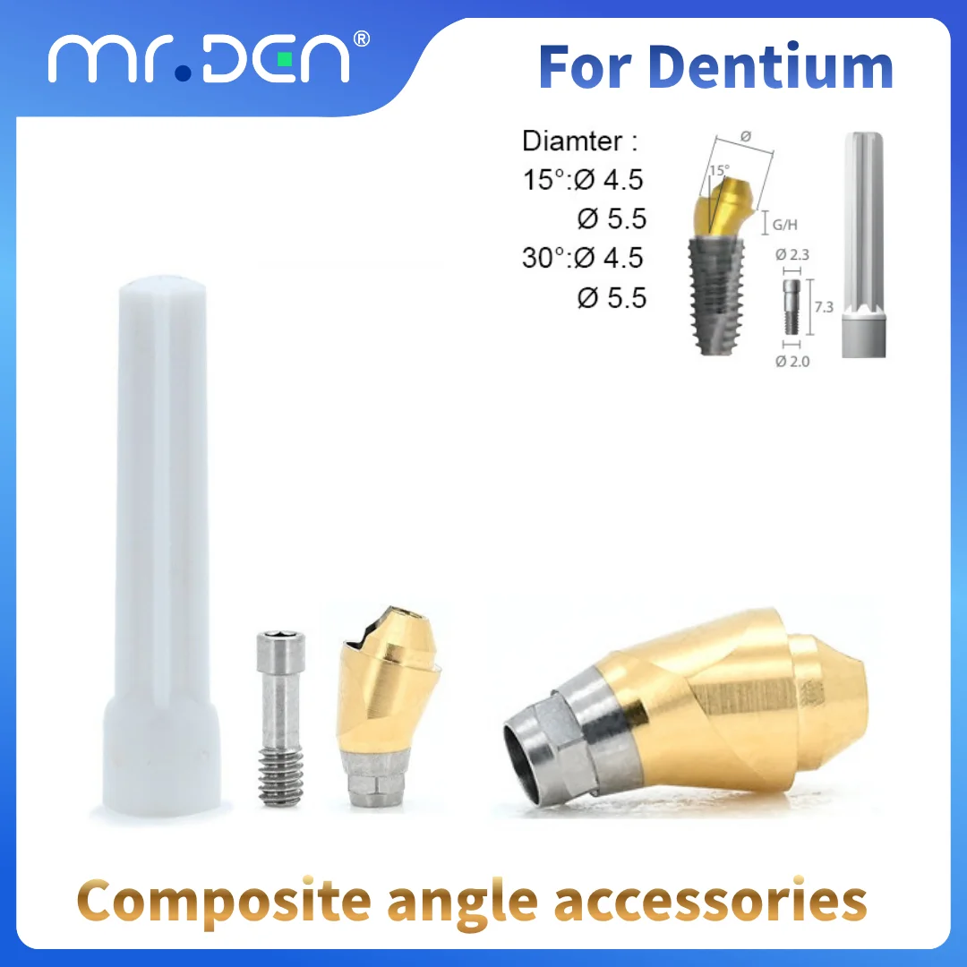 

5Pcs Dental Composite Angle Screw Accessories For Dentium Titanium Dental Tools Surgical Instrument Dental Tools
