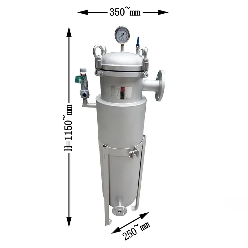 

Filter, Jacketed Insulation Single Bag Filter