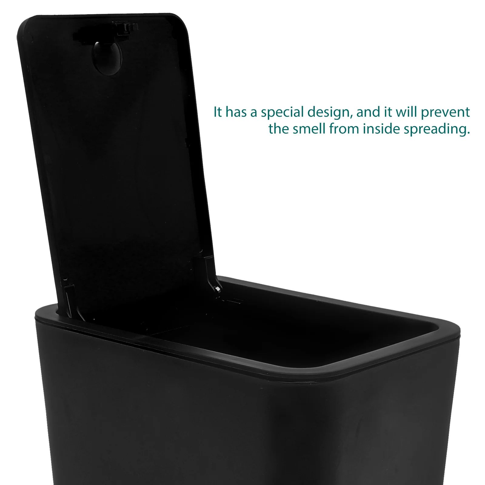 

Мусорный бак с крышкой, пластиковый компактный мусорный бак для ванной комнаты, кухни, гостиной, мусорный бак для небольшого пространства, мусорный бак для кухни