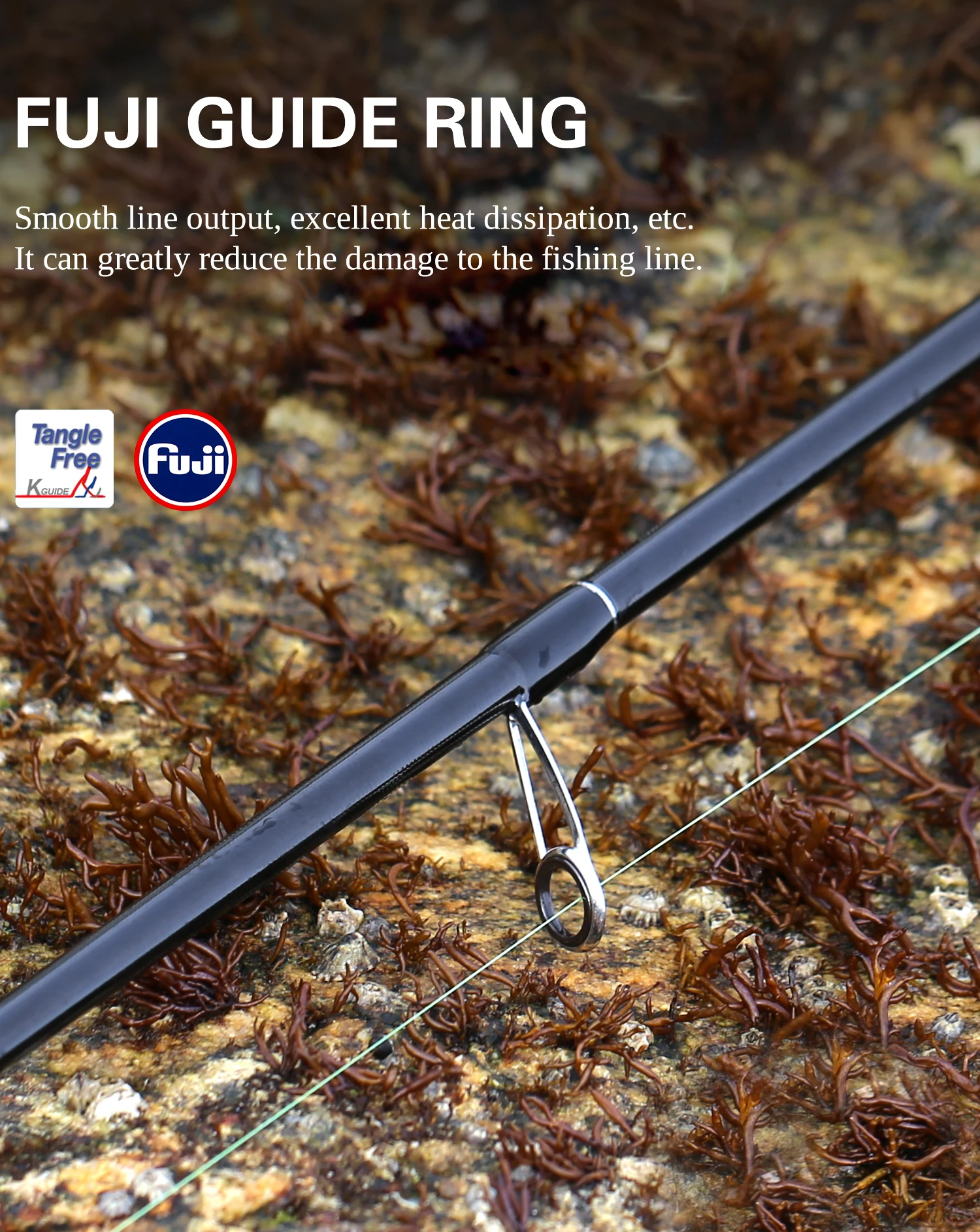 TSURINOYA Angelrute Spirit Fox S6102L-S S742L S762L FAST Rockfish Rute Gewicht 69g Hochempfindlich 2 Sek. Ultraleichte Spinnrute – Detail 10
