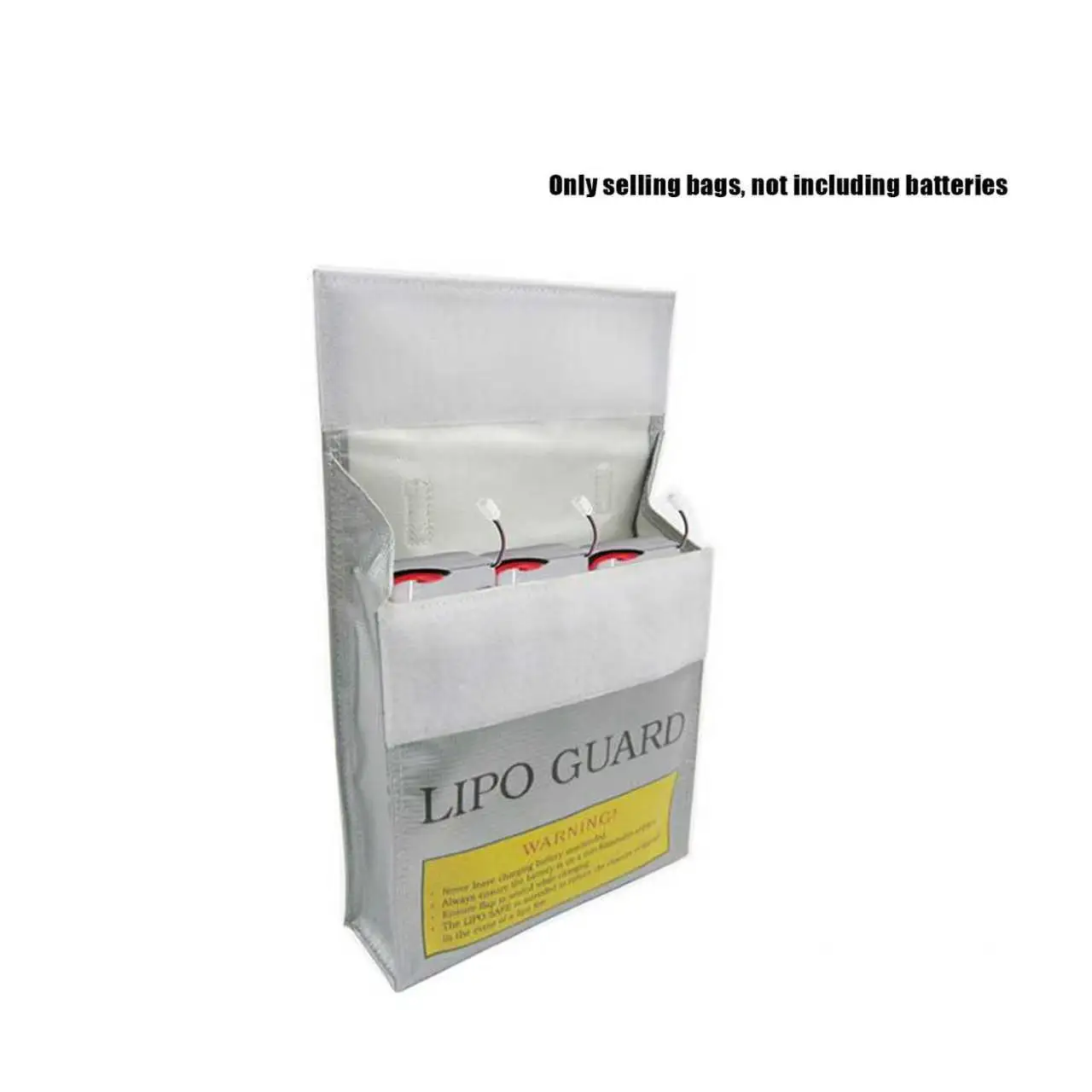 Fireproof Explosionproof Bag Battery Safe Bag 215*145*165mm RC Lipo Battery Guard Safe Portable Storage Handbag 155*155*50MM
