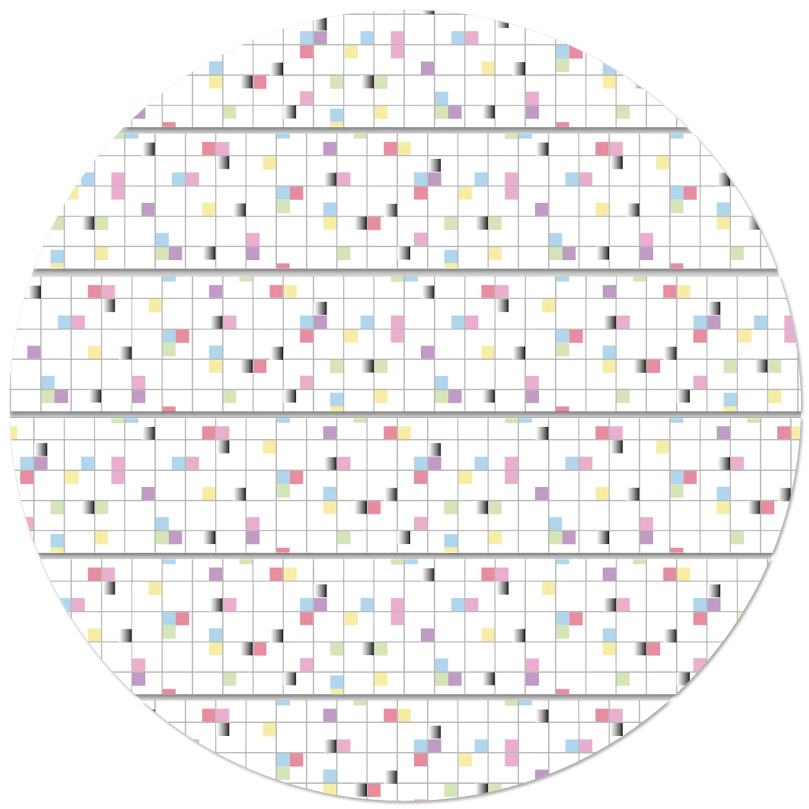Etori Life 30Mm*2M Iridescent Macaron Grid Washi Tape Colorful Fragmented Grid Pattern Journaling Material Suitable for Sticker Books, Laptop, Phone Backs, Handbags, Guitars, Postcards and Envelopes, Helmets and Bicycles, Room Decoration, Scrapbooking Supplies, Gift Paper Bags, Party Decorations, Artistic Aesthetics, Cycling Decals, Gifts for Friends