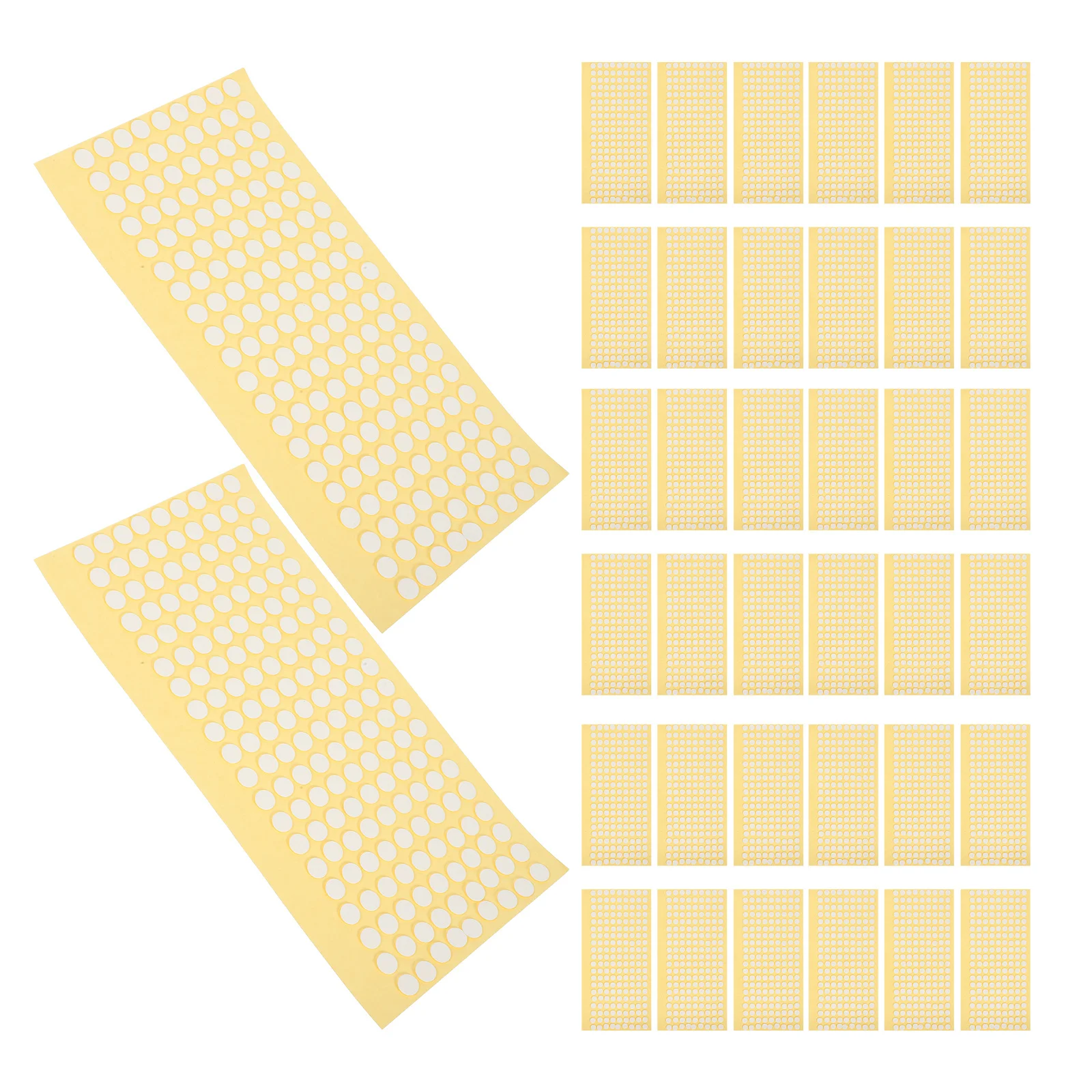

1000Pcs Round Adhesive Dots Double Sided Tape for DIY Gift Packaging Balloons Posters Paint Safe Wall Adhesives Craft Supplies