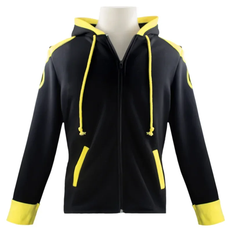 Mmystic Messenger cosplay costume 707/unknown Saeyoung console zipper jacket luciel seven hoodies 707 red T-shirt short coat pa5