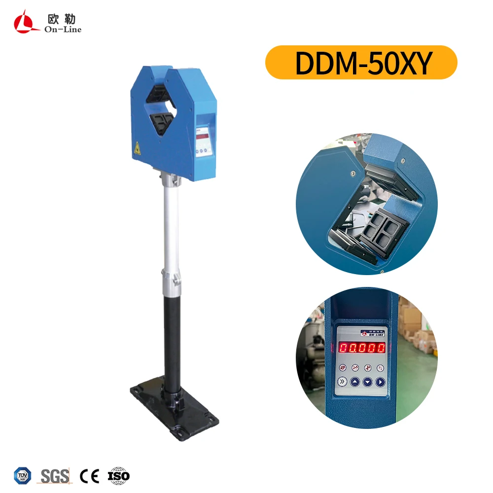 On-Line DDM-50XY 0.1-48MM Copper Wire or Tube XY Axis Laser Diameter Gauge Non-Contact Double Axis Diameter Measuring