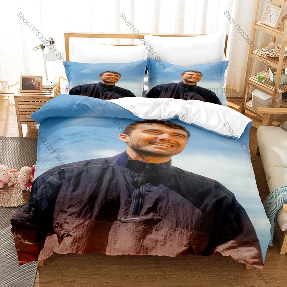Underground Rave Fred Again Boiler Room Full Printed 3PCS Bedding Duvet Cover + 2 Pillowcases Teen Dorm Home Decoration