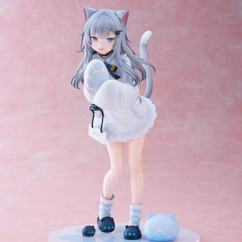 

Nachoneko Figure Channel Hennyano Anime Cat Girl Pvc Action Figure Toy Game Statue Customized Collection Ko Model Doll Gift