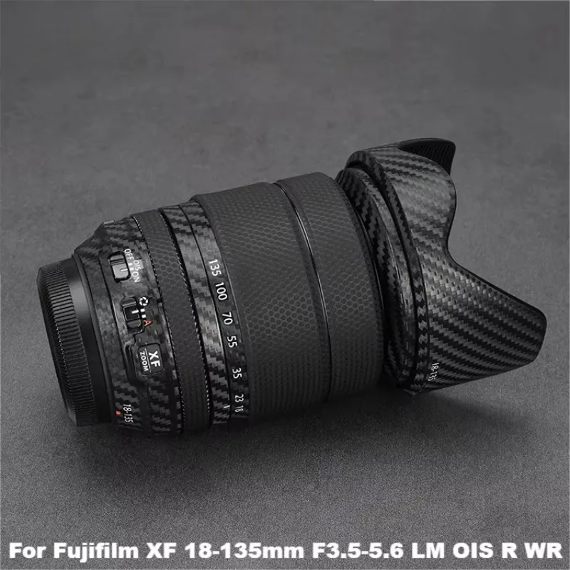 For Fuji Fujifilm XF 18-135mm F3.5-5.6 R LM OIS WR Anti-Scratch Camera Sticker Coat Wrap Protective Film Body Protector Skin