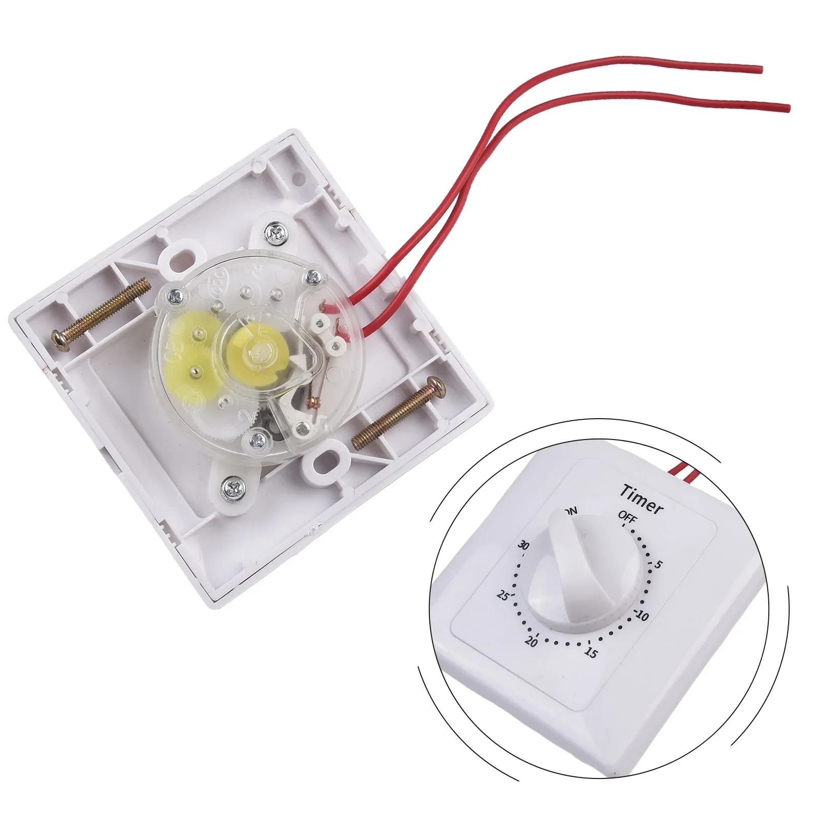 Countdown Timer Switch 50Hz 86 Panel AC 220V Control Timer Controller Easy Installation For Electronic Mechanical