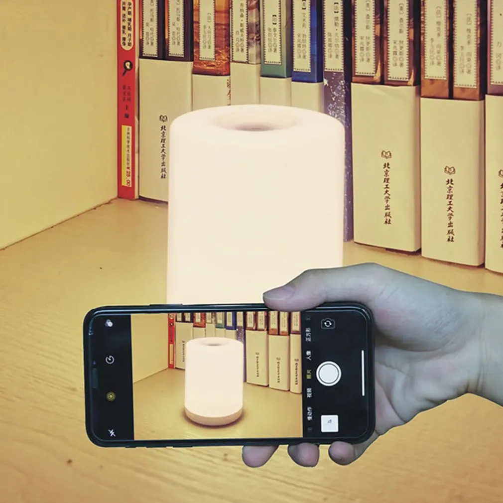 Lampada da tavolo, luce notturna dimmerabile Touch, luci LED portatili ricaricabili USB che cambiano colore per soggiorno camera da letto comodino