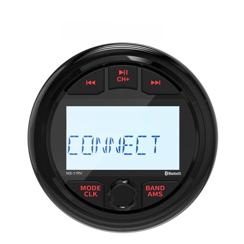 

Marine Stereo Radio AM FM Remote Control BT USB on Boats Golf Cart ATV UTV RV SUV