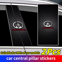 Car B-pillar stickers suitable For Great Wall GWM M4 STEED Poer Wingle 5 Haval H2 H3 Hobby Jolion M6 Voleex Auto Accessories