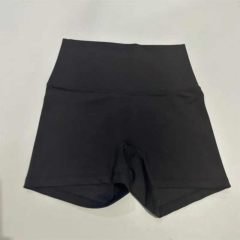 Einfarbige Yoga-Leggings mit hoher Taille, ultrakurz, weich, für Damen, Fitnessstudio, sportlich, eng, Sport, kurze Kompression, umfassendes Training, Joggen – Detail 10
