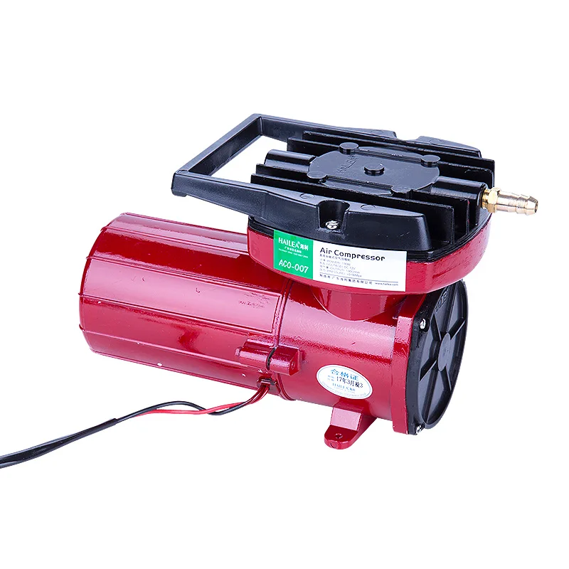 

HAILEA Fish Tank Oxygen Air Pump ACO-003 DC 12V Permanent Electromagnetic Air Compressor for Hydroponics Pond Aquarium