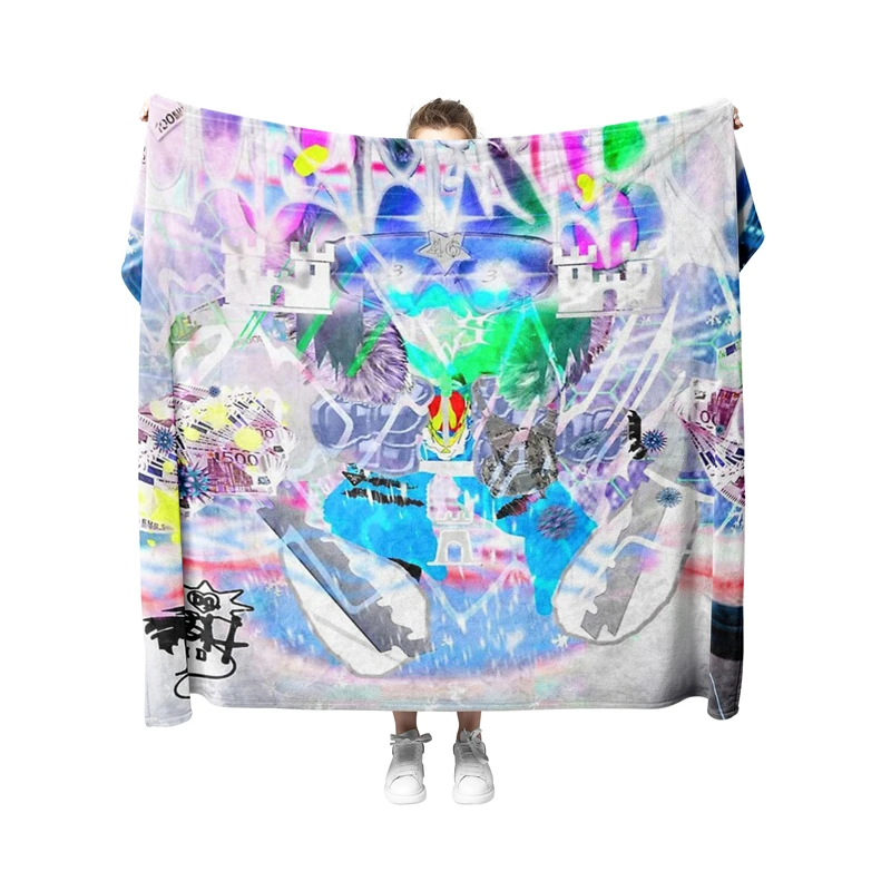 Aertemisi Icedancer Bladee Pet Blanket for Small Medium Large Dog Cat Puppy Kitten Couch Sofa Bed