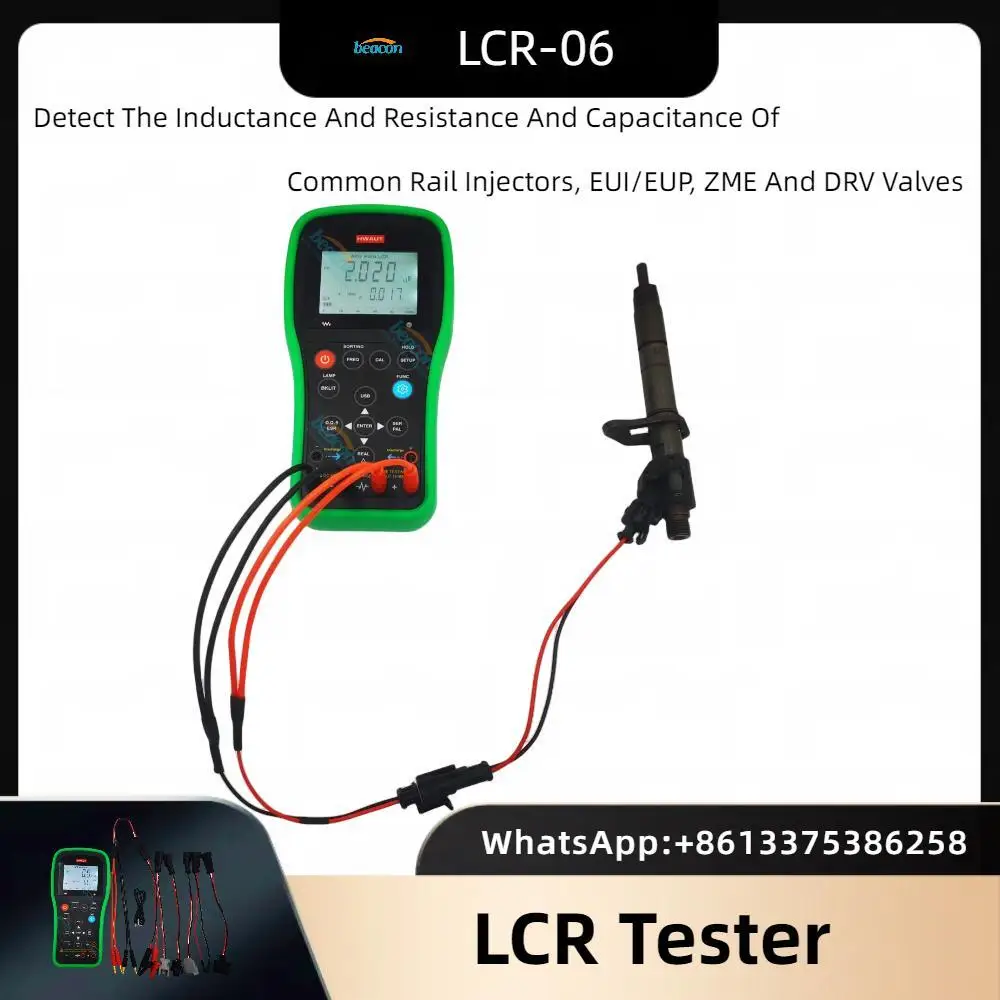 

LCR-06 Common Rail Diesel Fuel Piezo Injector Tester