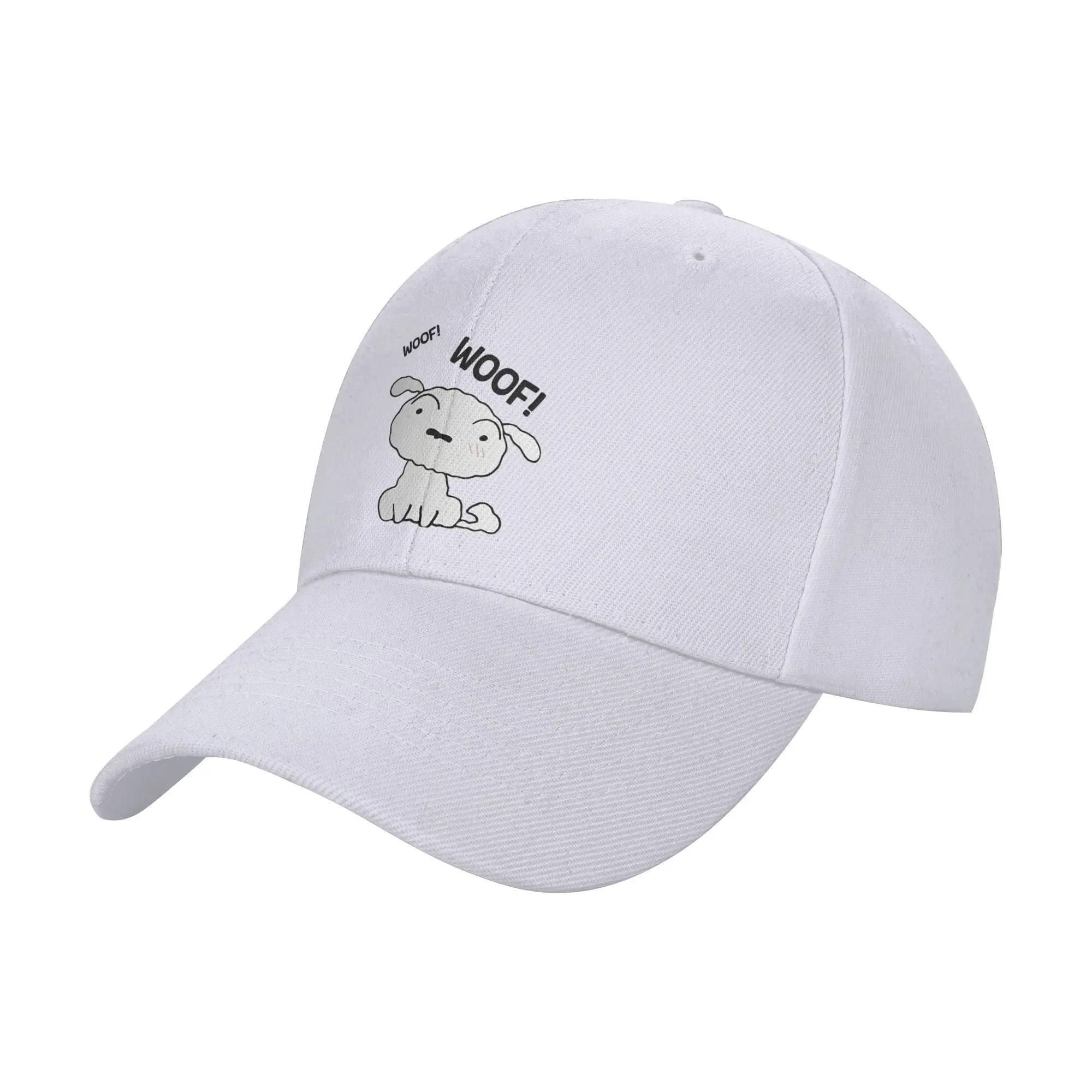 Shiro Lucky happy dog Crayons Shin-chans Cap Unisex Crayon Shin-chan Hat Sun Hats Sports Cap Adjustable Polyester Baseball Cap