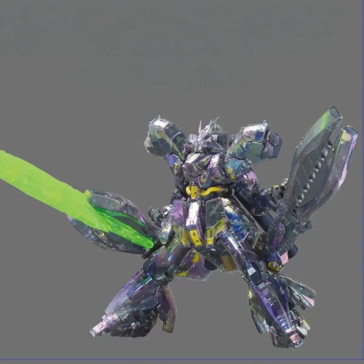 GAOGAO RG 1/144 MSN-04FF Sazabi Fukuoka Laser Phantom Color Model do Składania Figurka Akcji Robot Model Plastikowy