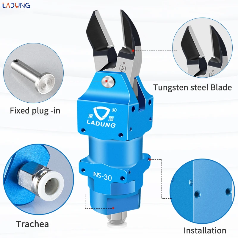 NS-30 Body Air Scissors Shears Cutter Head Nipper Pneumatic air nipper blade Tool Part for Terminal F9PS N30AE F9P FD9P S7P