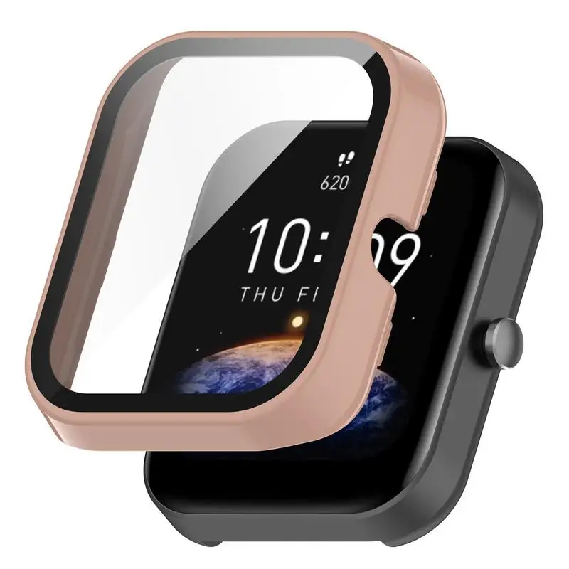 Screen Protector Case Cover For Amazfit Bip 3 Bip3 Pro Smart Watch Protective Cover Bumper Shell Protection Frame