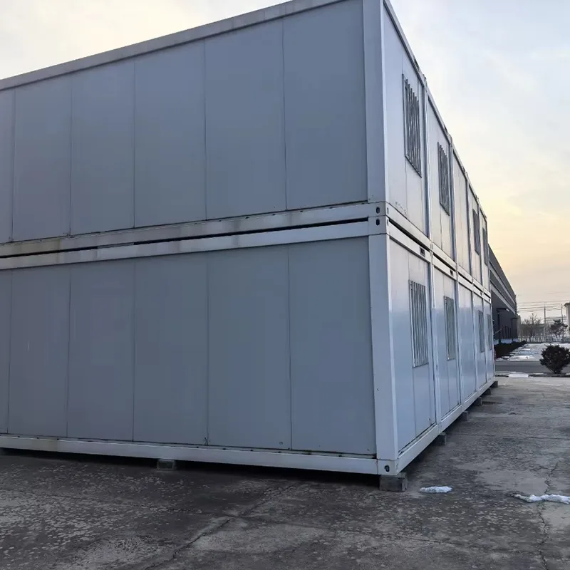 2026 Mobile 20ft 40ft Prefabricated Folding Shipping Container House with Sandwich Panel Foldable Prefab Home